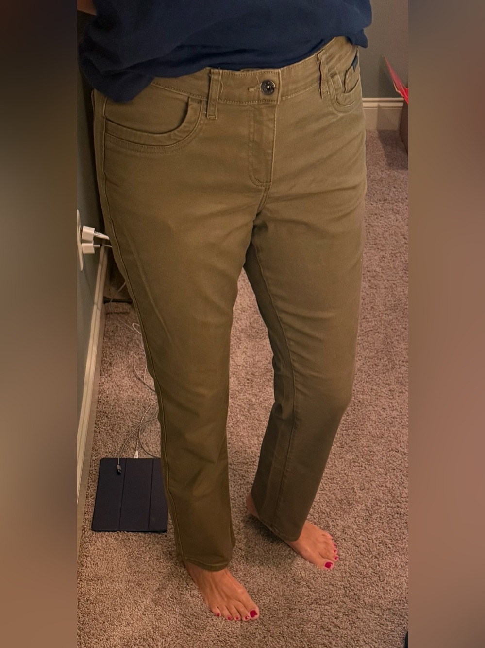 Kuhl Olive Green Skinny Kontour Pants - Picture 3 of 5